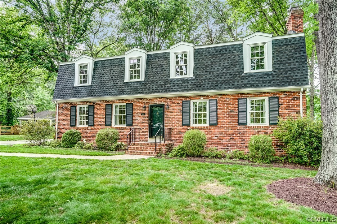 3700 Whitewood Road Richmond, VA 23235 - Photo 2 of 19 Classic Dutch Colonial with pretty brick, newer roof and newer Anderson windows