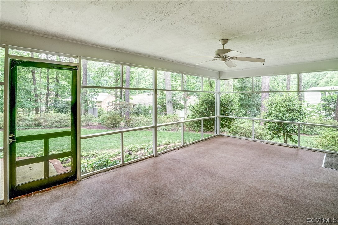 3700 Whitewood Road Richmond, VA 23235 - Photo 7 of 19 Screened in porch that overlooks landscaped backyard