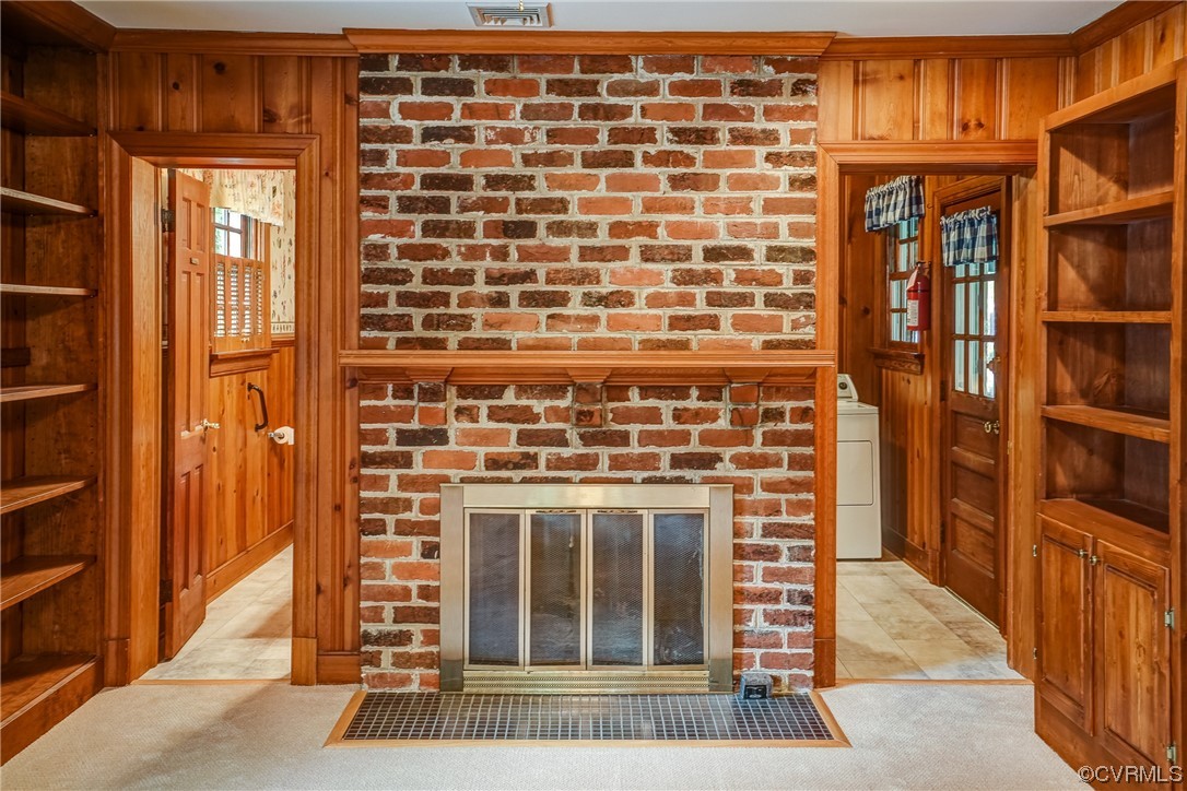 3700 Whitewood Road Richmond, VA 23235 - Photo 9 of 19 Pretty fireplace in den