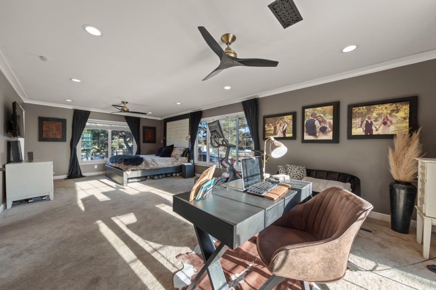 9735 New Avenue Gilroy, CA 95020 - Photo 11 of 52 a living room with furniture and a flat screen tv