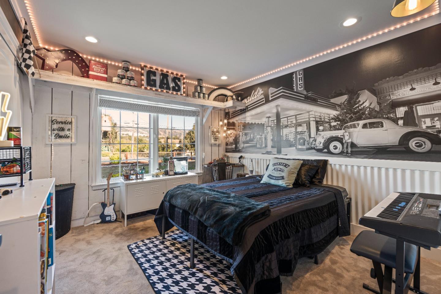 9735 New Avenue Gilroy, CA 95020 - Photo 15 of 52 a bedroom with furniture and a large window