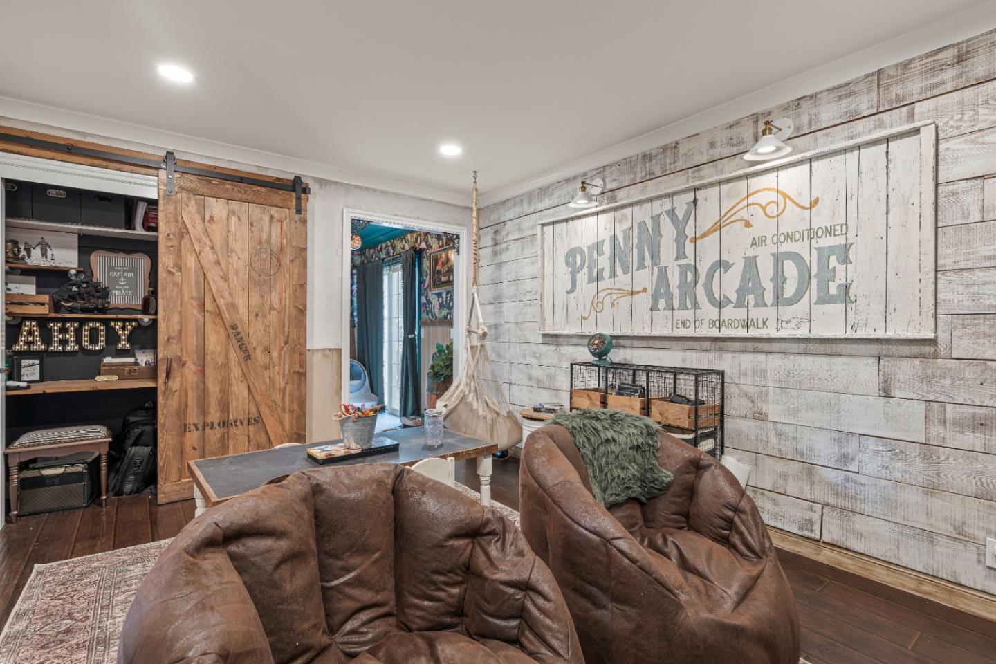 9735 New Avenue Gilroy, CA 95020 - Photo 21 of 52 a living room with furniture a lamp and a window