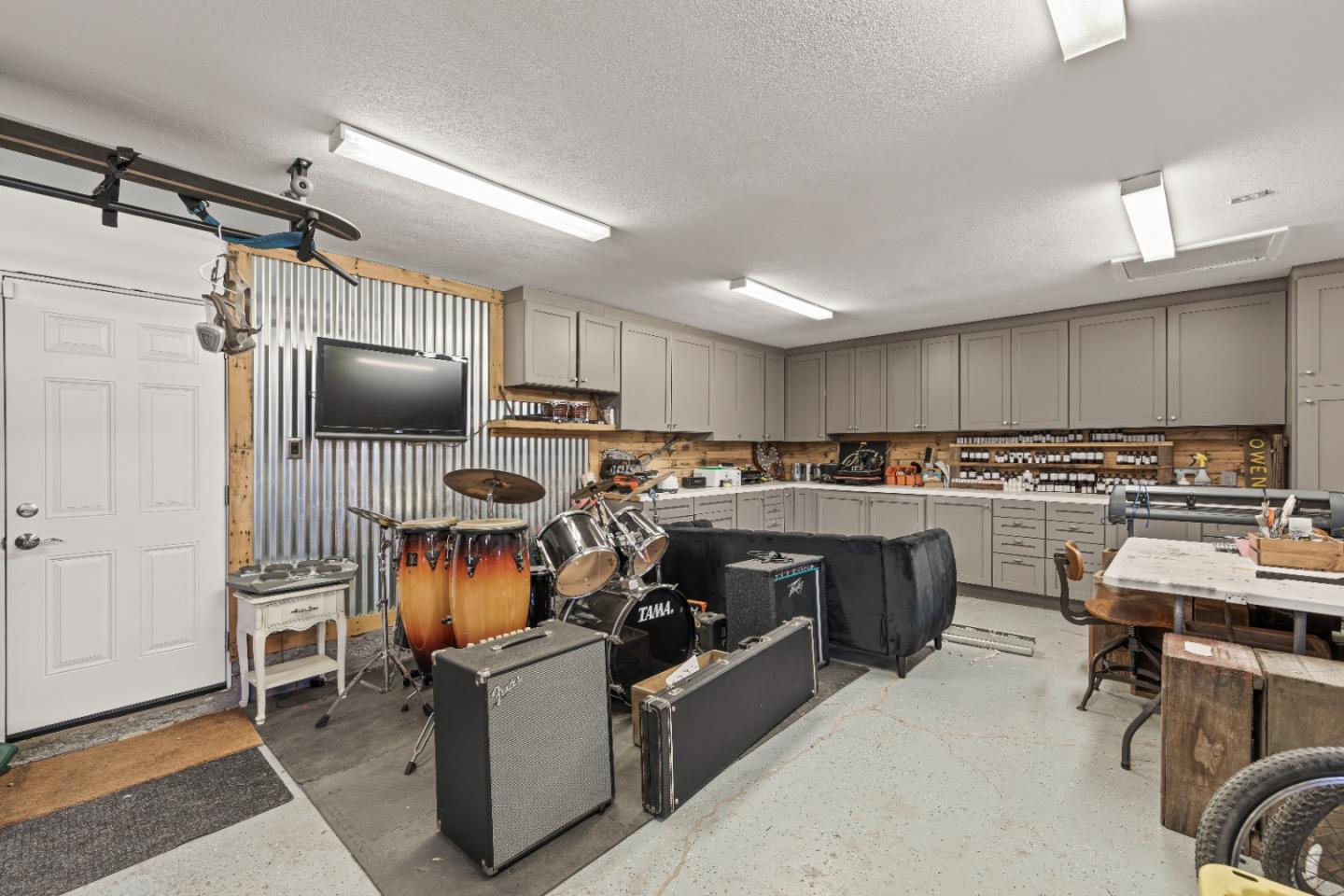 9735 New Avenue Gilroy, CA 95020 - Photo 29 of 52 a kitchen with furniture wooden floor and a view of living room