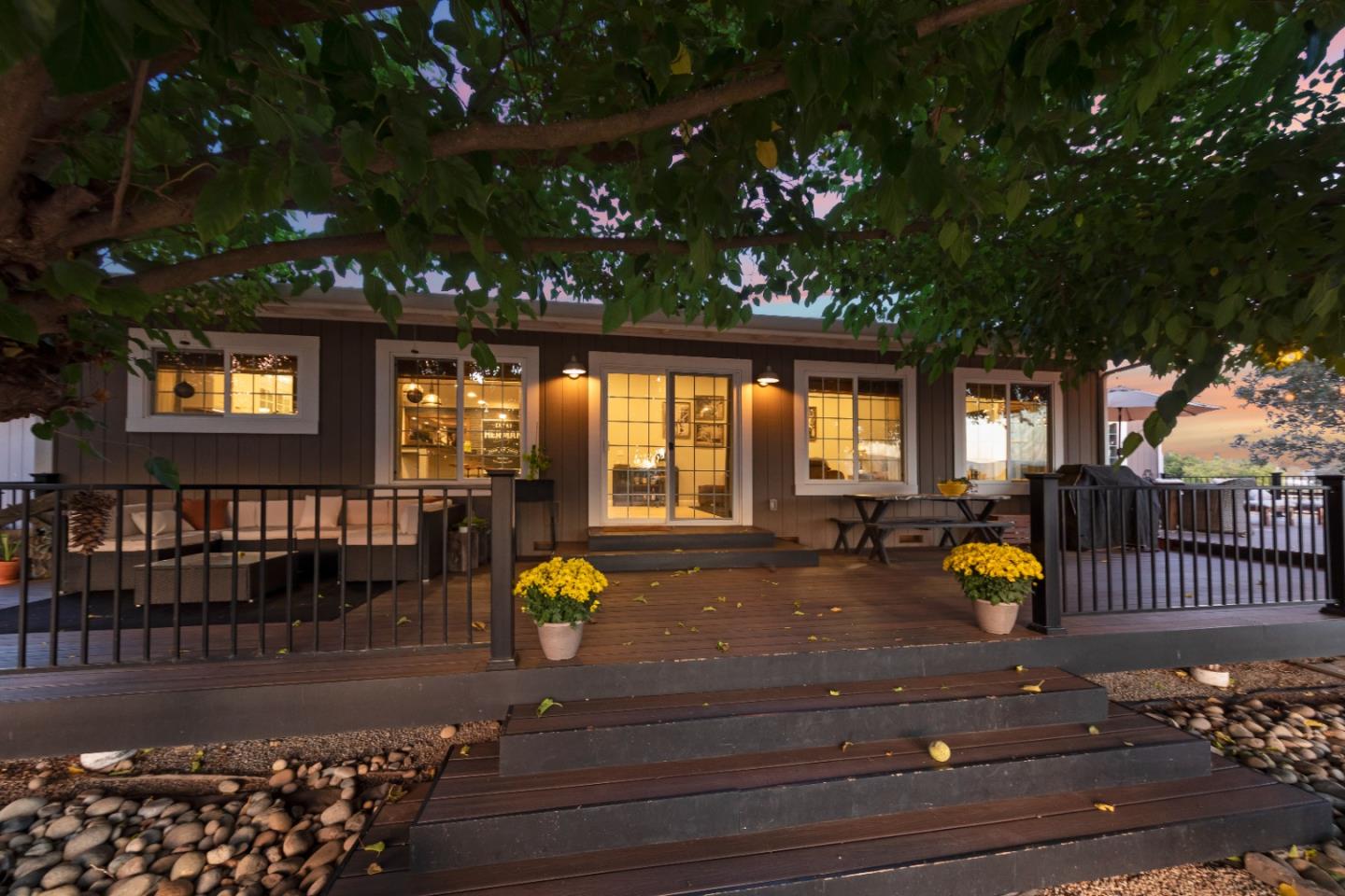 9735 New Avenue Gilroy, CA 95020 - Photo 39 of 52 a view of a back yard with a bench