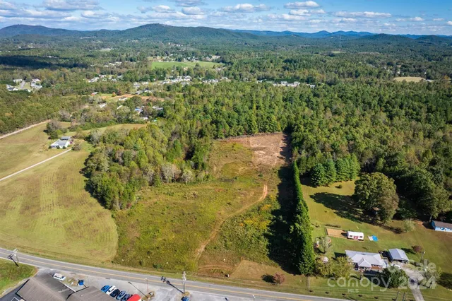 a view of a lake with a mountain