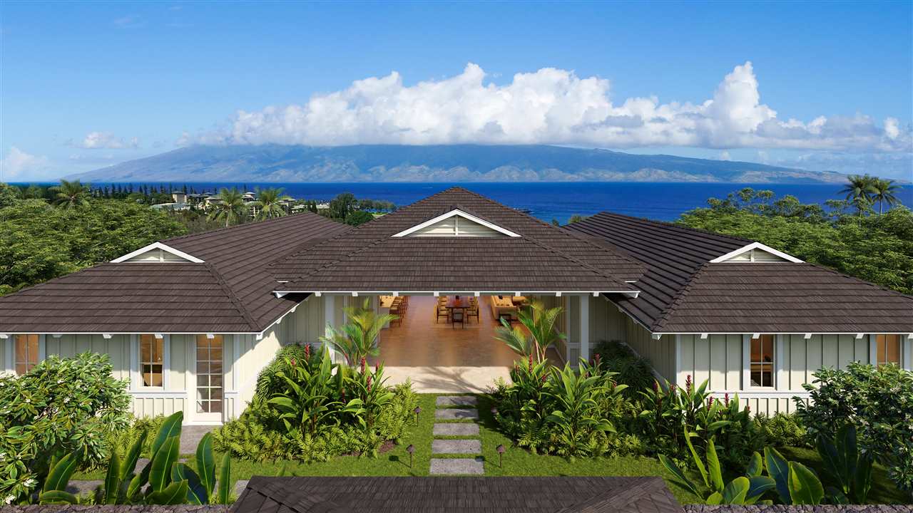 front view of house with a yard