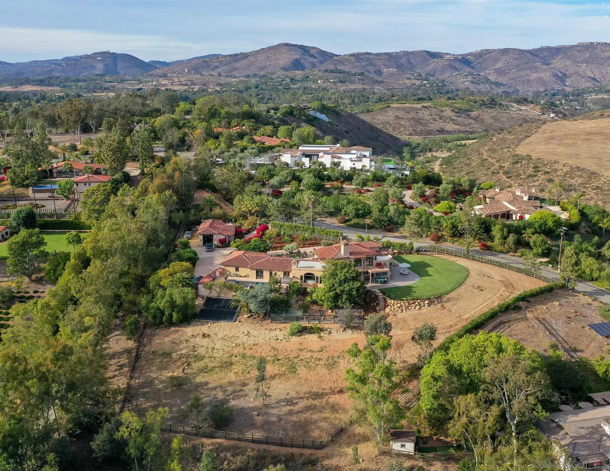 16738 Zumaque Street Rancho Santa Fe, CA 92067 - Photo 59 of 61 a view of city and mountain
