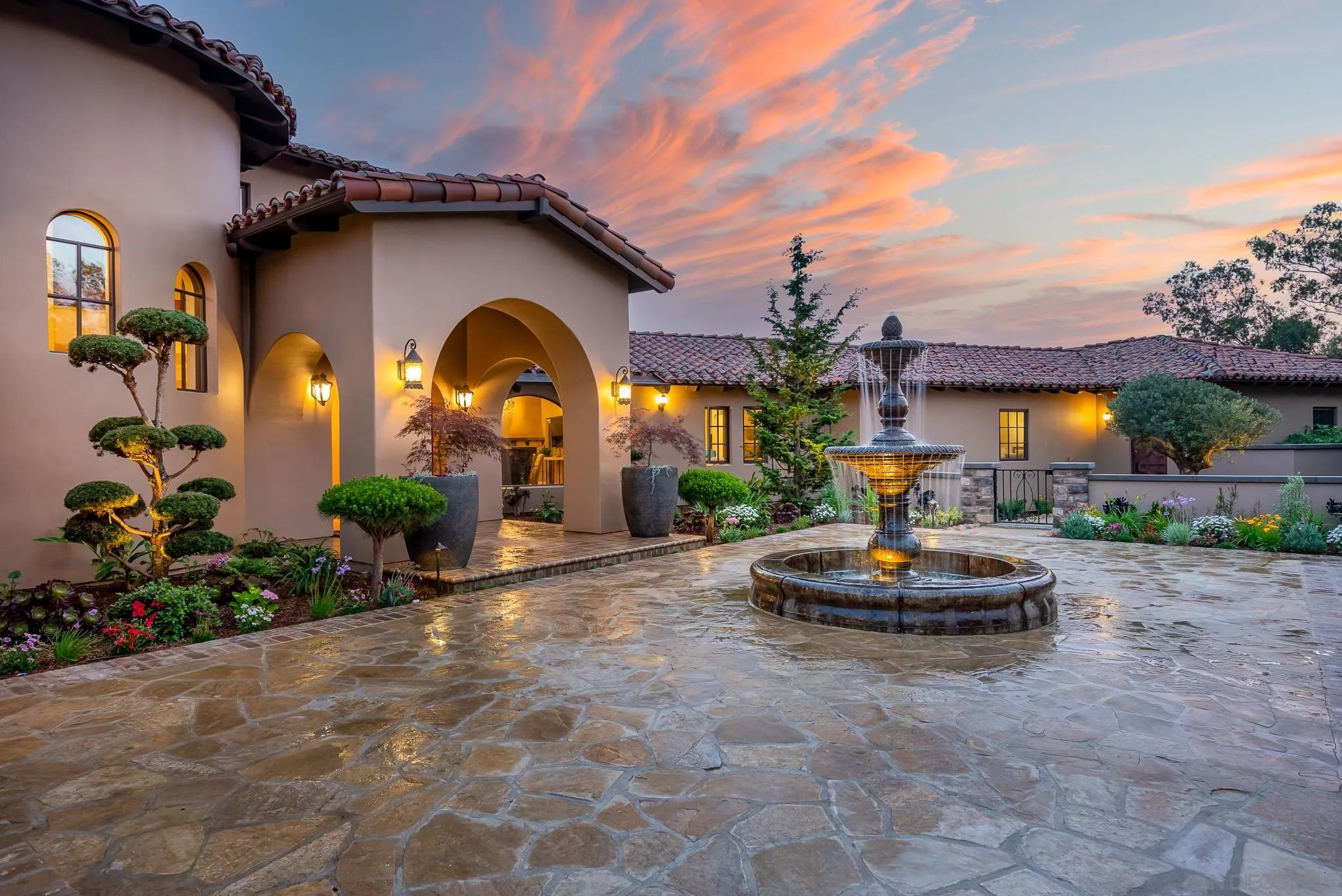 16738 Zumaque Street Rancho Santa Fe, CA 92067 - Photo 8 of 61 a house view with a garden space