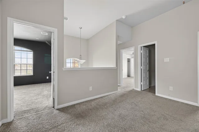 a view of empty room