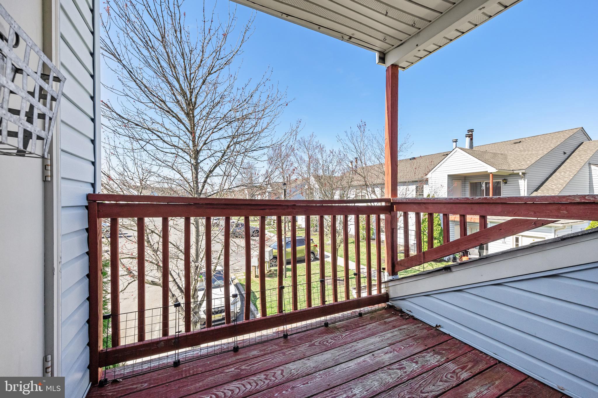 620 Covington Court Sewell, NJ 08080 - Photo 15 of 26 a view of balcony with wooden floor