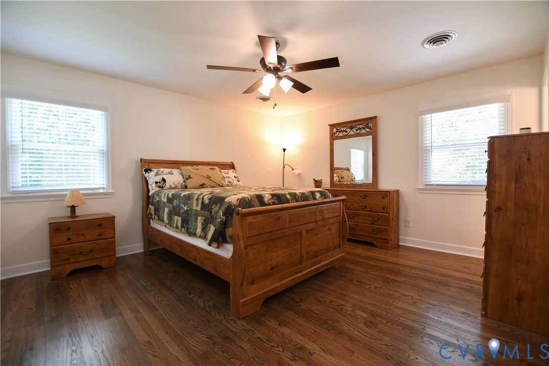 1448 Canterbury Road St. Stephens Church, VA 23148 - Photo 20 of 57 Bedroom featuring wood-finish flooring, a ceiling