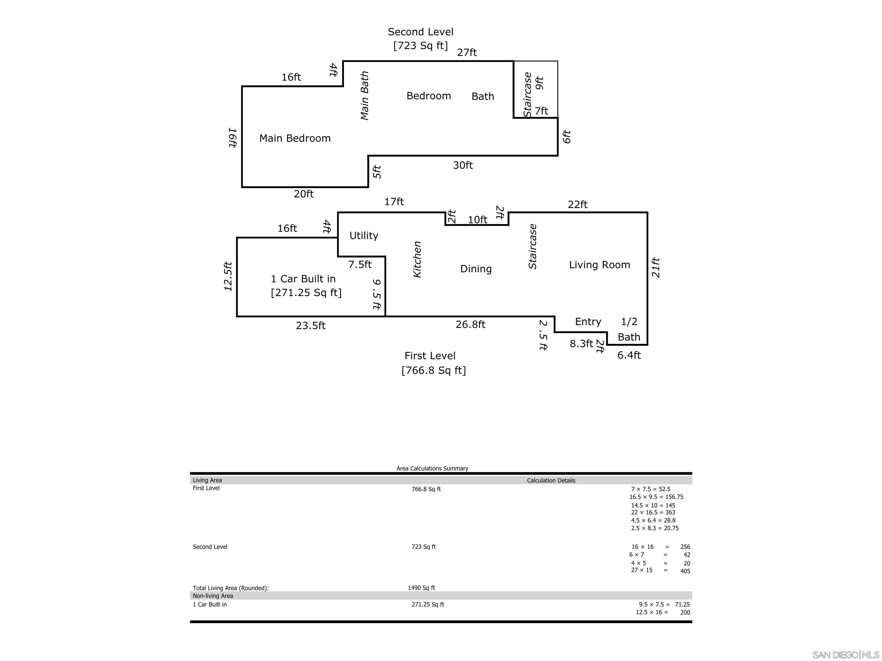 711 Kline Street, Unit A La Jolla, CA 92037 - Photo 16 of 20 a picture of a room with a white wall and a washer