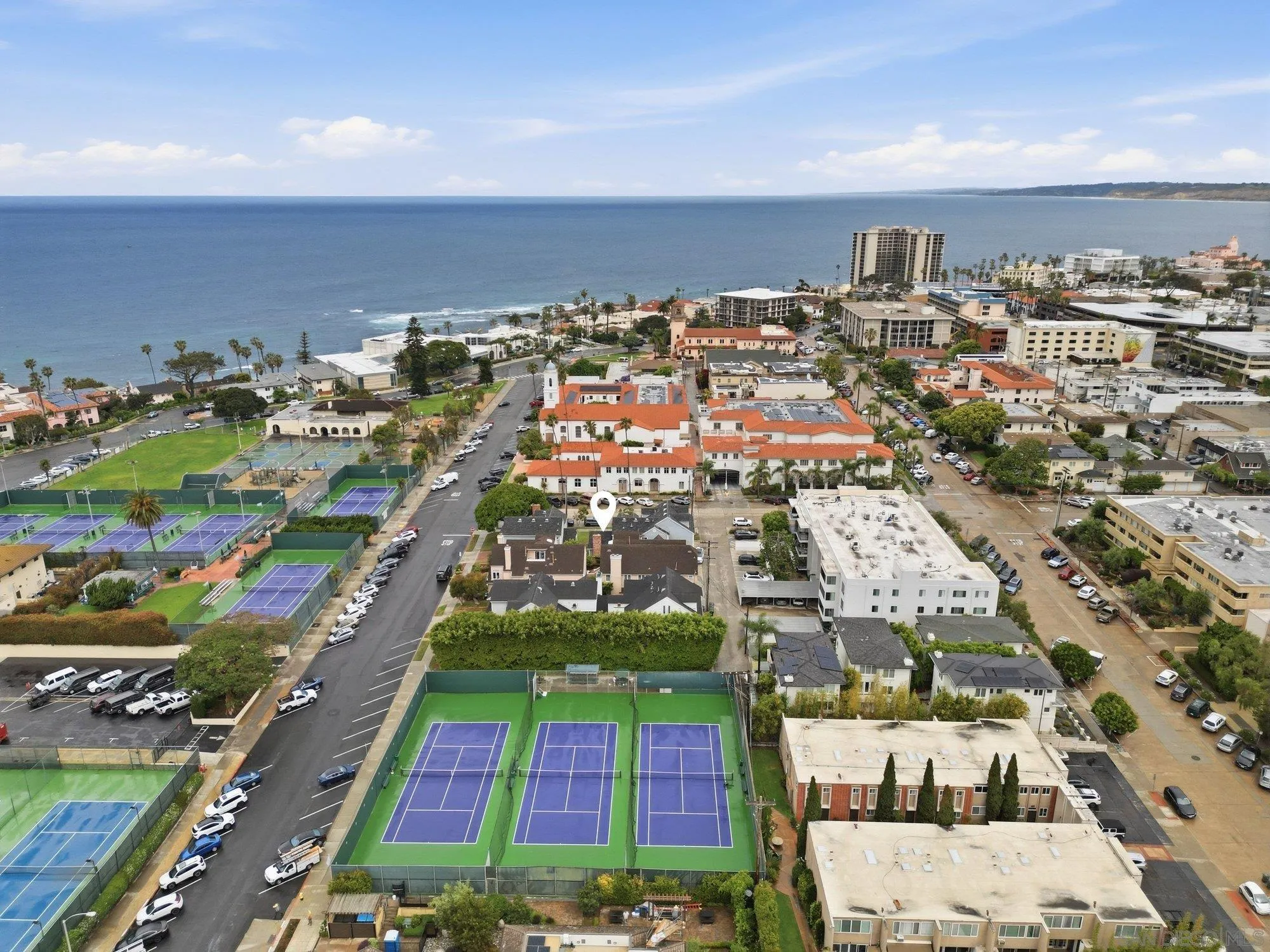 711 Kline Street, Unit A La Jolla, CA 92037 - Photo 20 of 20 an aerial view of multiple house