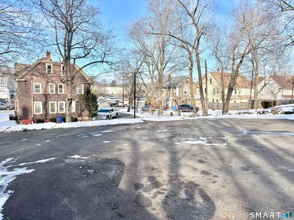a view of city with tall buildings