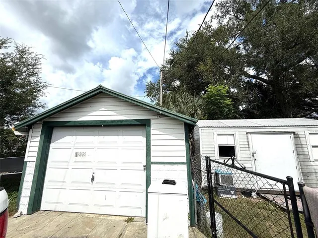 a view of front door