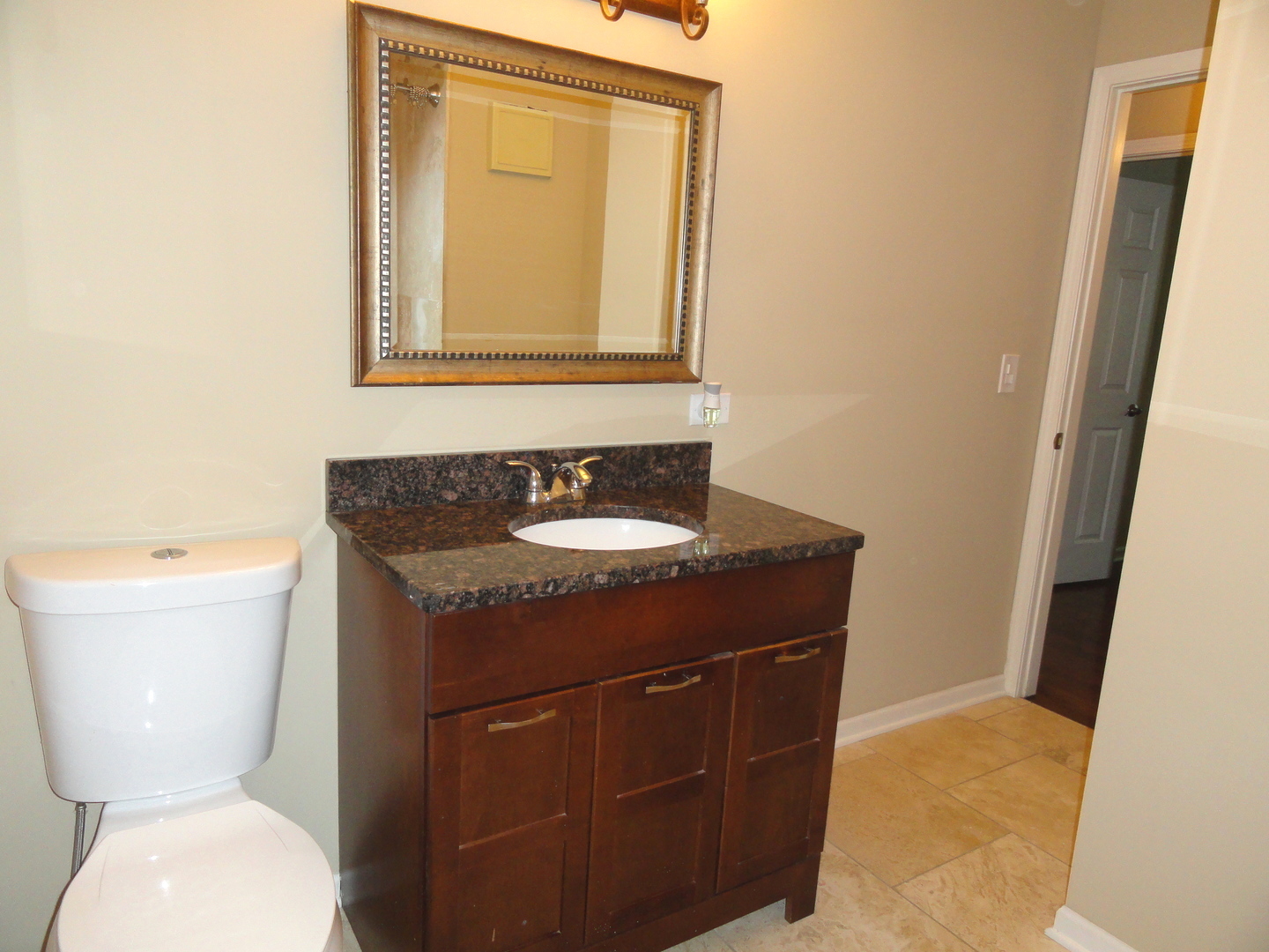 596 Maple Avenue Lisle, IL 60532 - Photo 11 of 21 a bathroom with a sink a toilet and mirror