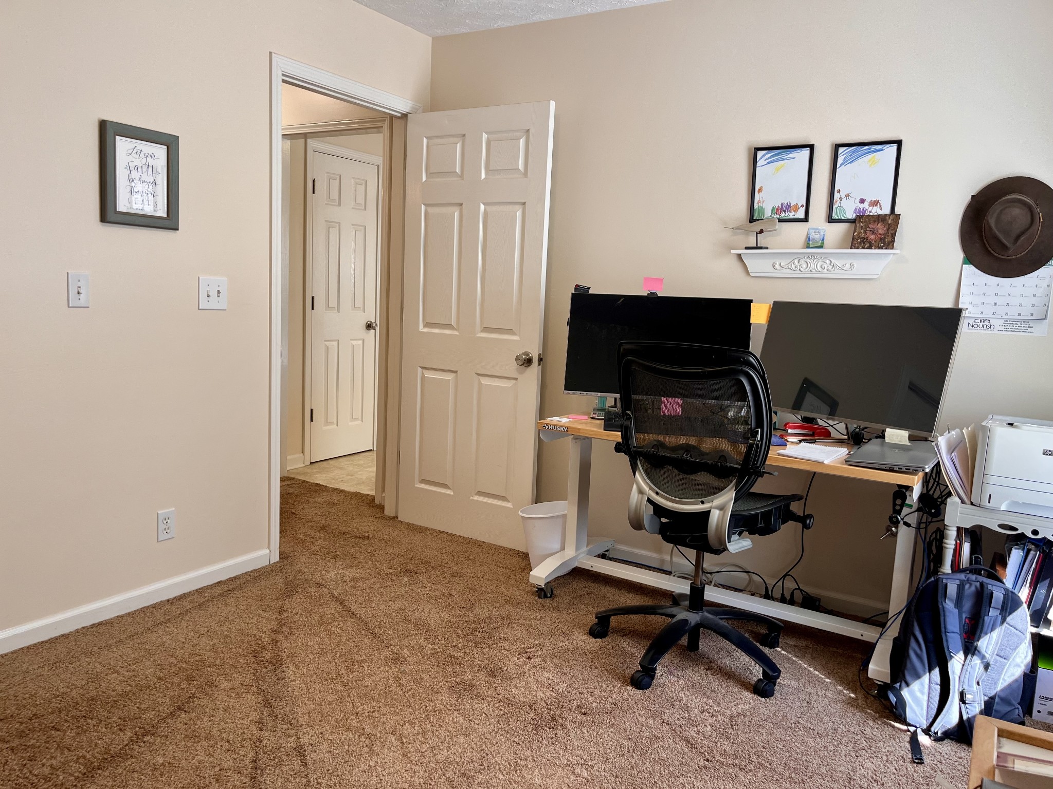 4869 Starks Road Cross Plains, TN 37049 - Photo 26 of 46 a view of a workspace with furniture and a window