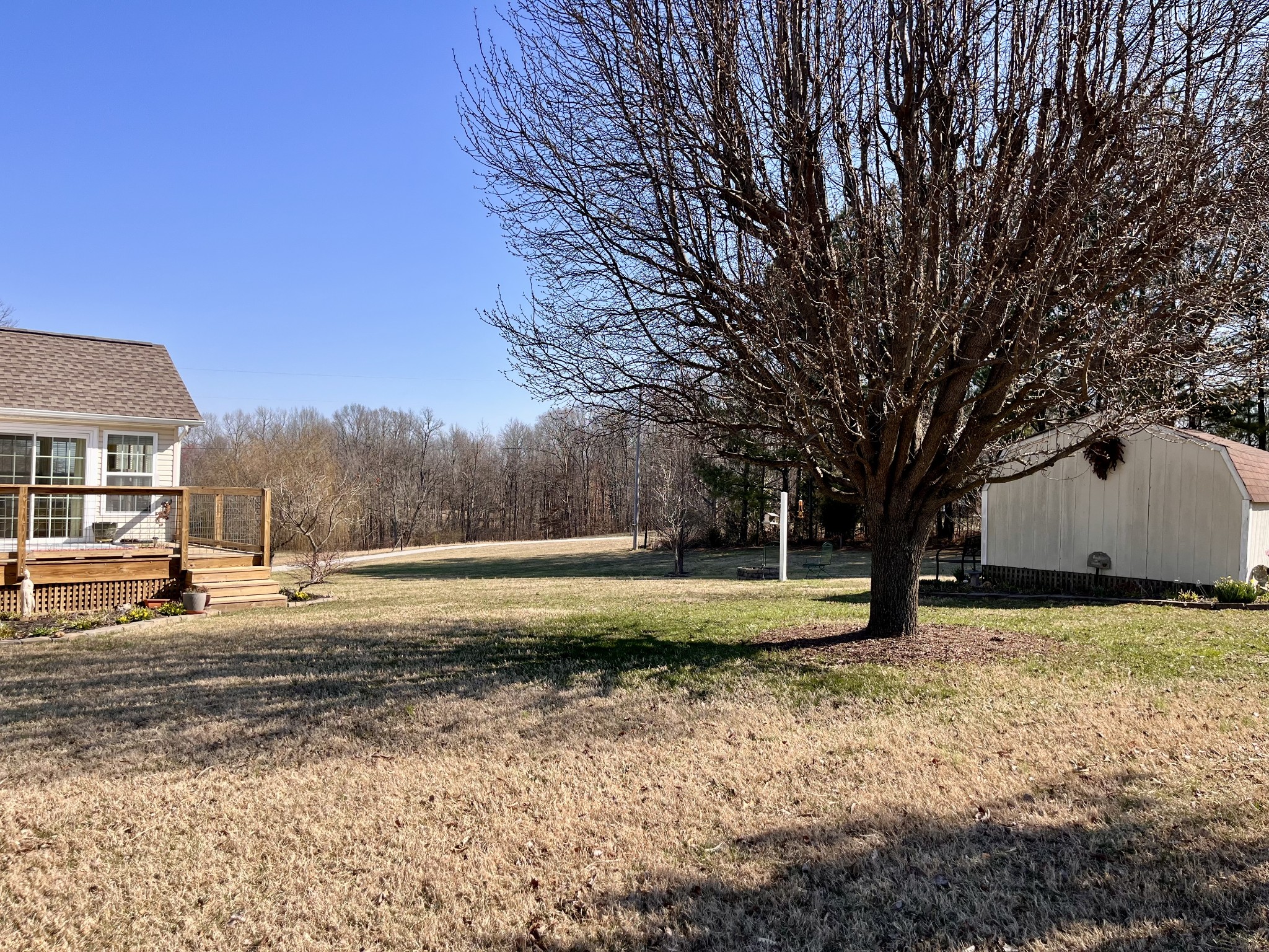 4869 Starks Road Cross Plains, TN 37049 - Photo 46 of 46 a view of a yard with wooden fence