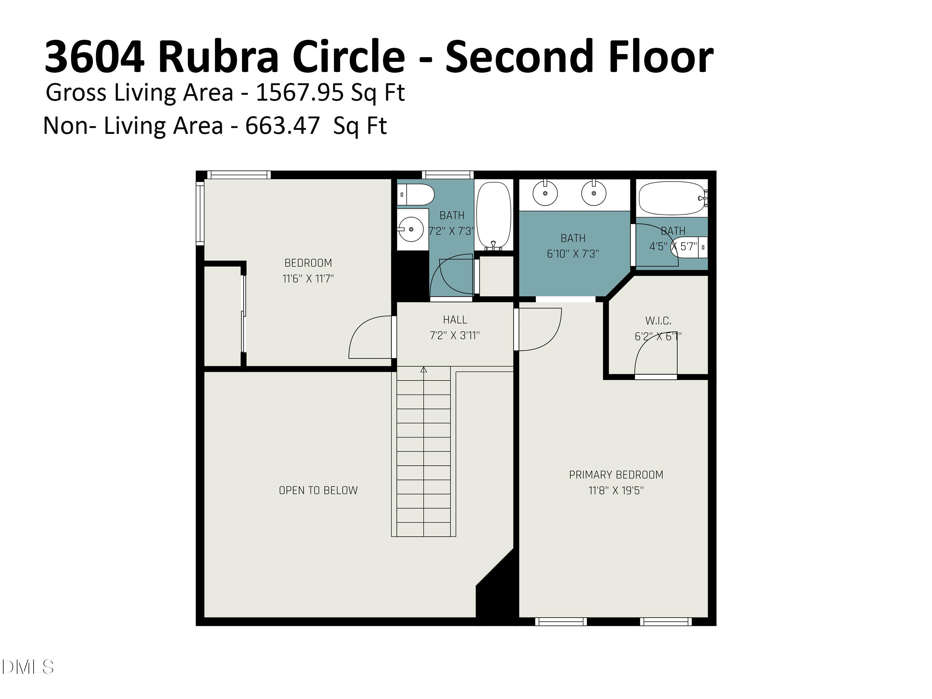 3604 Rubra Circle Raleigh, NC 27616 - Photo 33 of 33 3604_Rubra_Circle_-_Second_Floor