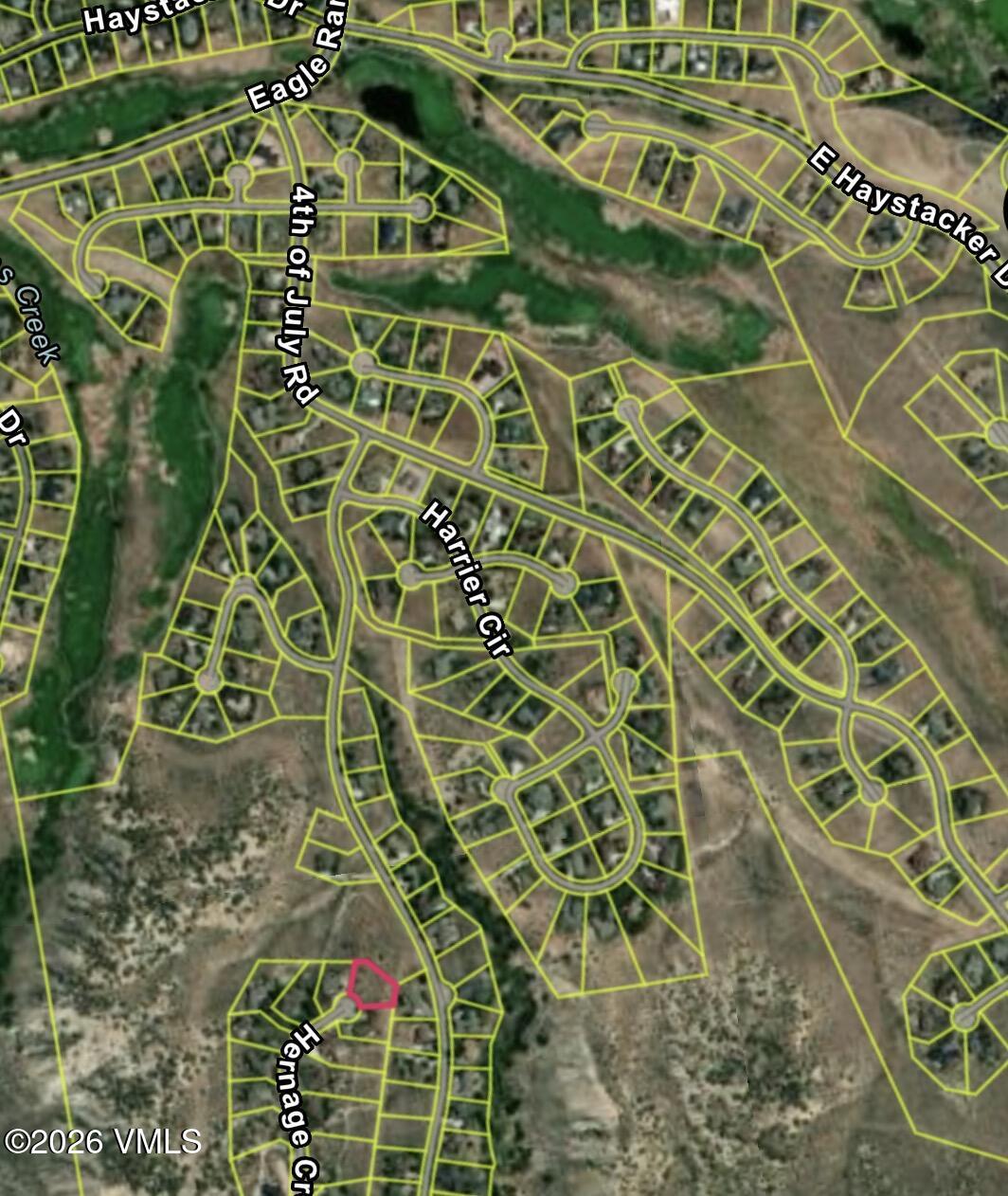1194 Hernage Creek Road Eagle, CO 81631 - Photo 2 of 8 a bird view of a garden