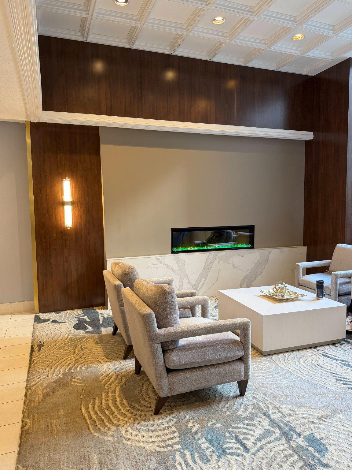5500 Friendship Boulevard, Unit 2005N Chevy Chase, MD 20815 - Photo 17 of 28 Modern elegance in a cozy lounge.