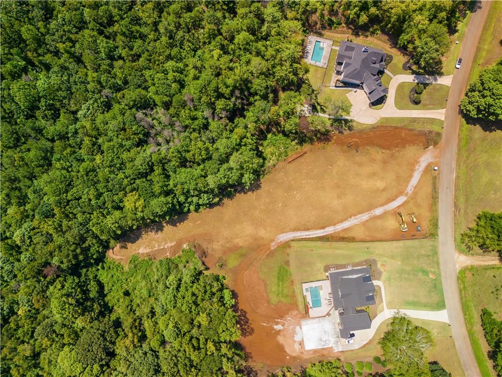 642 Canter Way Jefferson, GA 30549 - Photo 2 of 7 an aerial view of residential house with outdoor space and trees