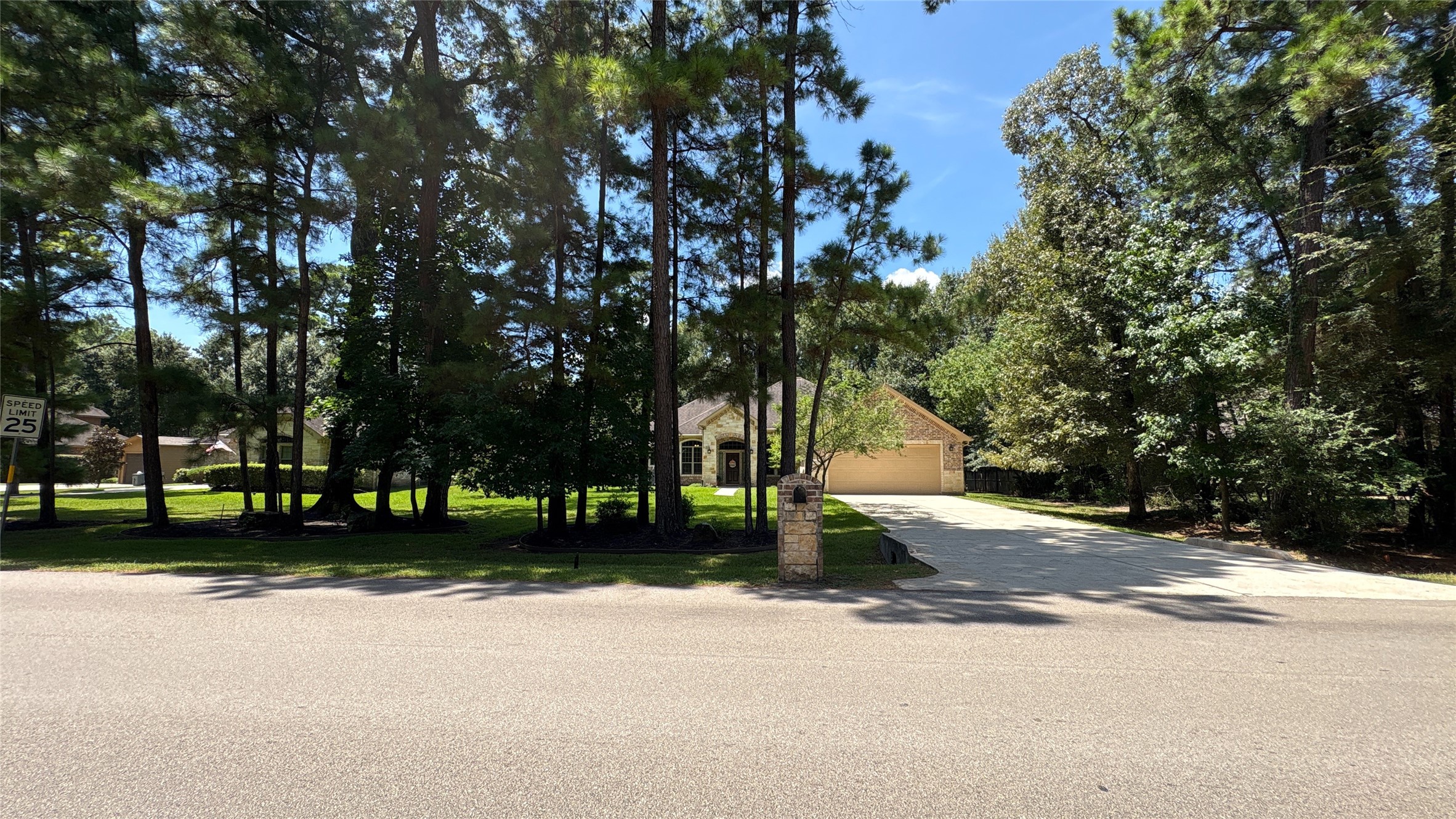 34015 Conroe Huffsmith Road Magnolia, TX 77354 - Photo 3 of 49 Beautiful tree line for privacy