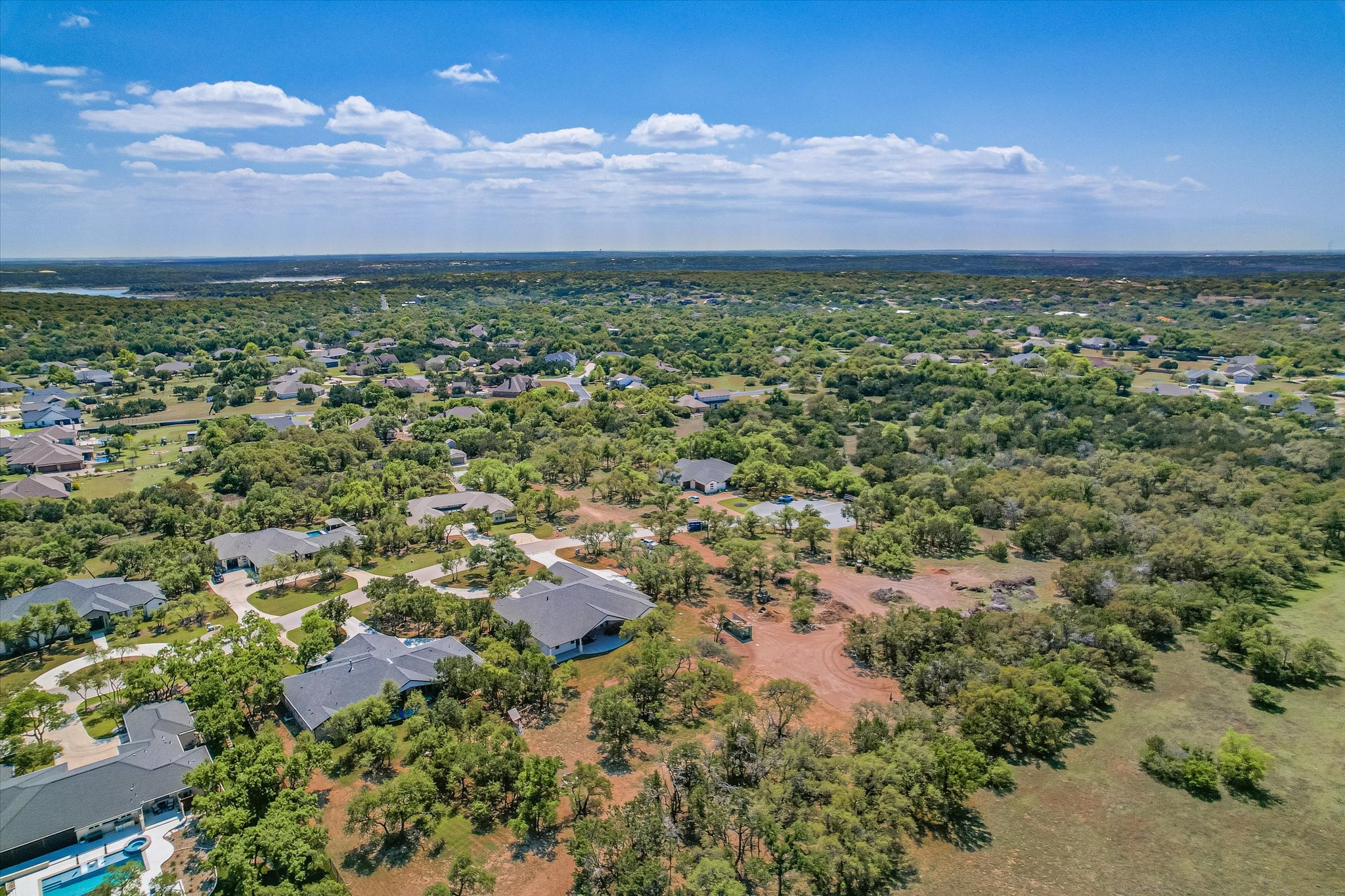 410 Shady Tree Drive Georgetown, TX 78633 - Photo 37 of 40 Aerial perspective of suburban area