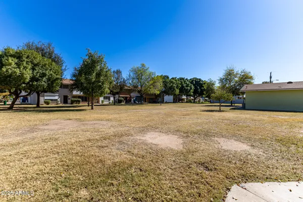 a view of outdoor space with garden