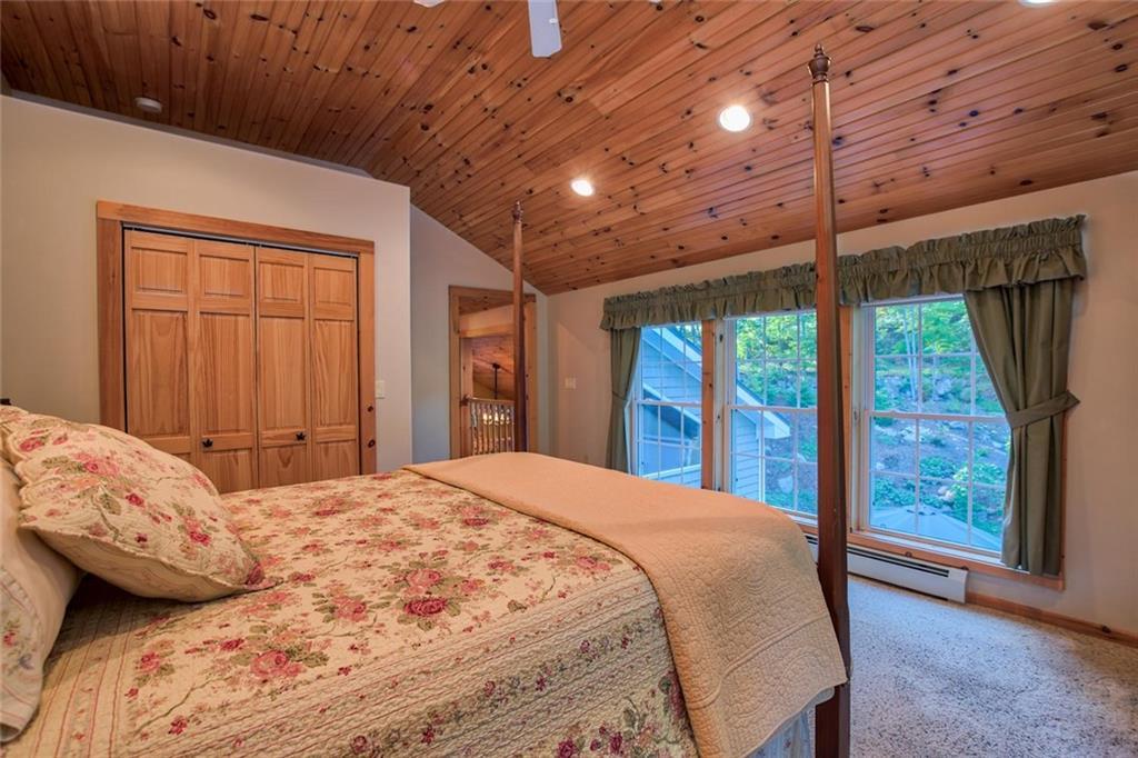 45 Lambs Mill Road Naples, ME 04055 - Photo 33 of 35 Another view of the third bedroom on...