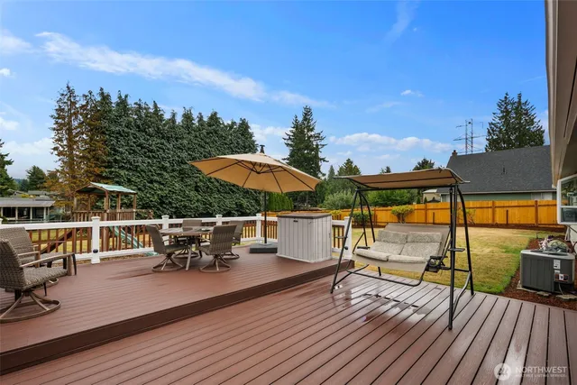 a view of outdoor seating