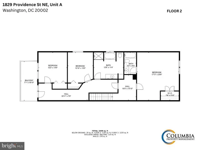 $3,800 | 1829 Providence Street Northeast, Unit A, Washington, DC 20002