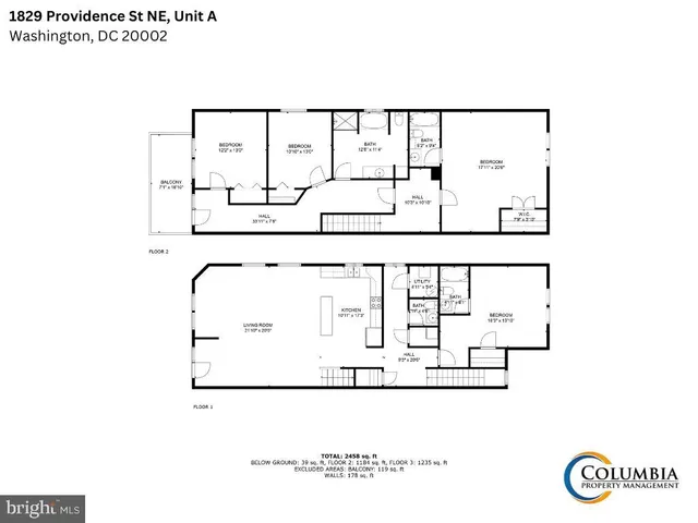 $3,800 | 1829 Providence Street Northeast, Unit A, Washington, DC 20002