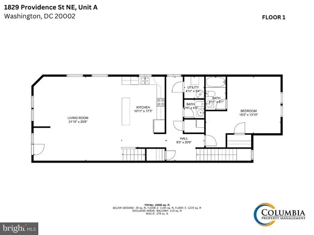 a view of a house with a yard covered in snow