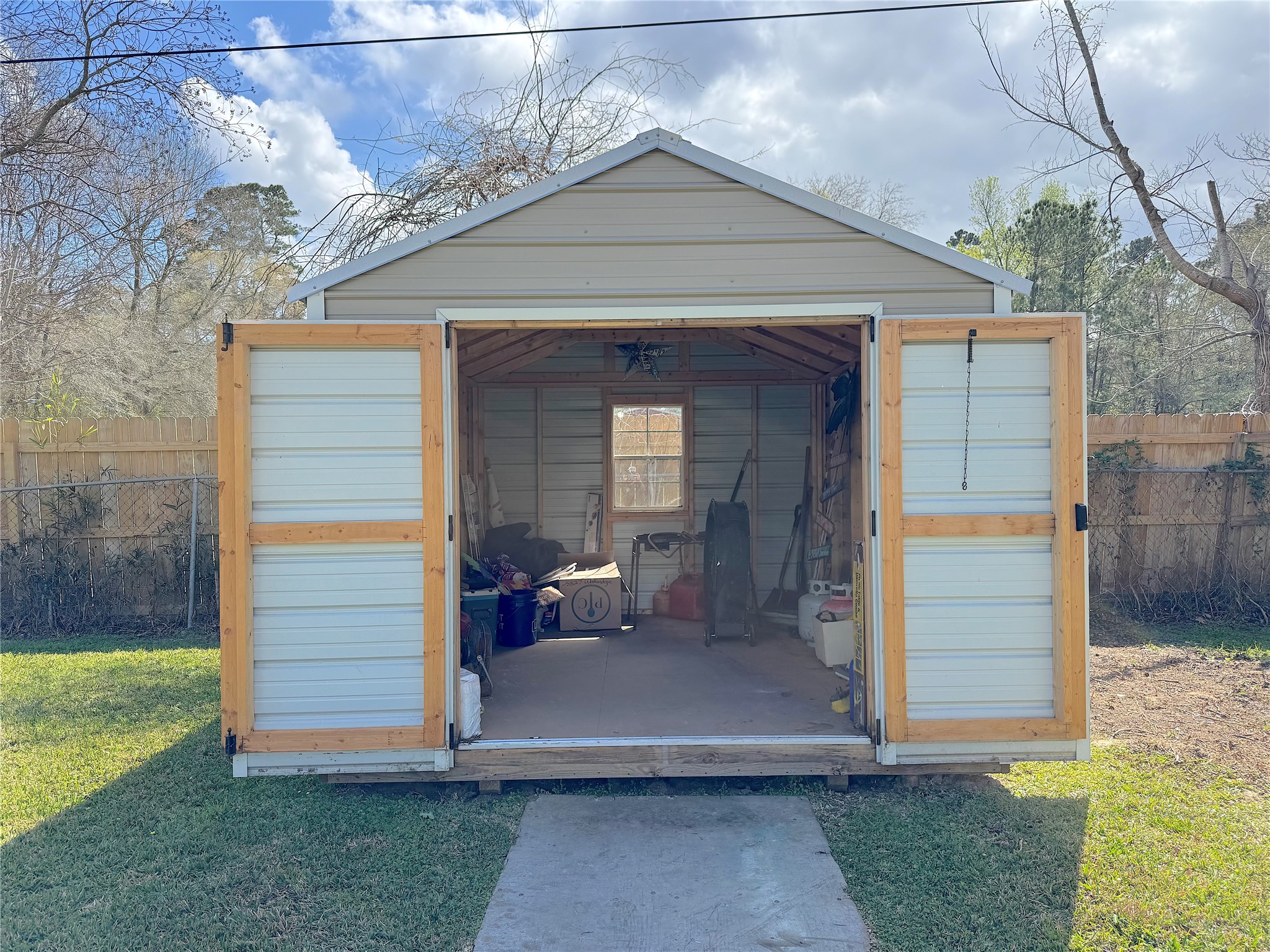 25827 Water Ridge Drive Huffman, TX 77336 - Photo 18 of 22 Shed with double doors will convey