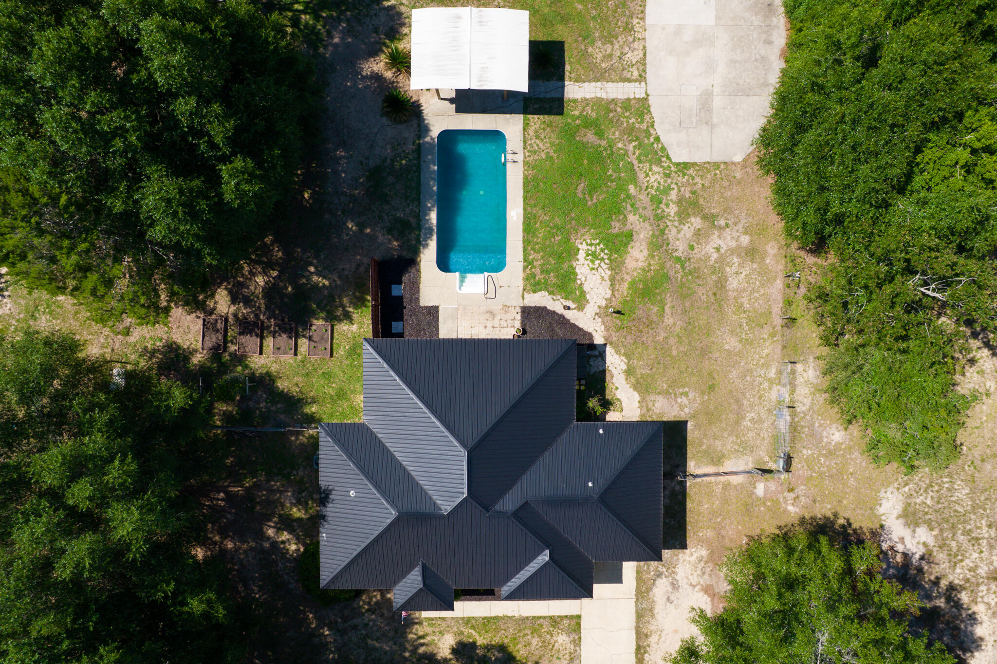 4236 Edge Perry Road Crestview, FL 32539 - Photo 38 of 51 an aerial view of houses with outdoor space