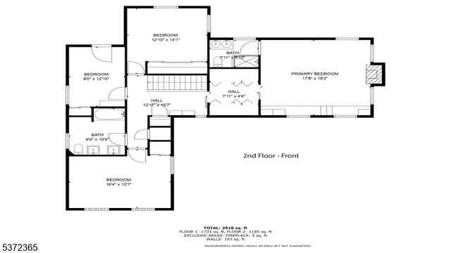 a picture of a floor plan