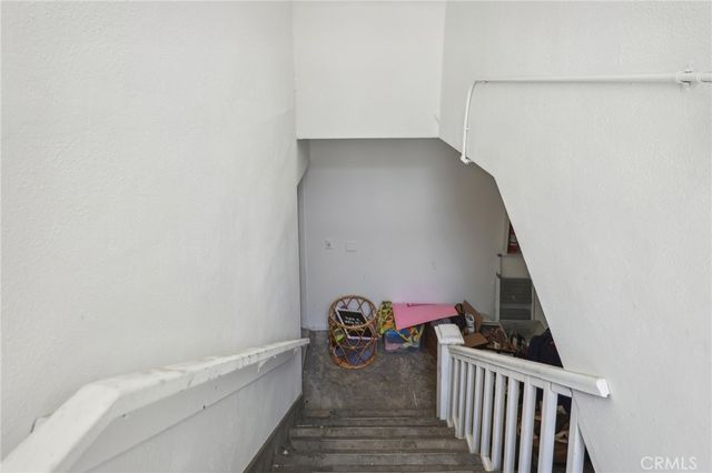 a view of a car park in front of building