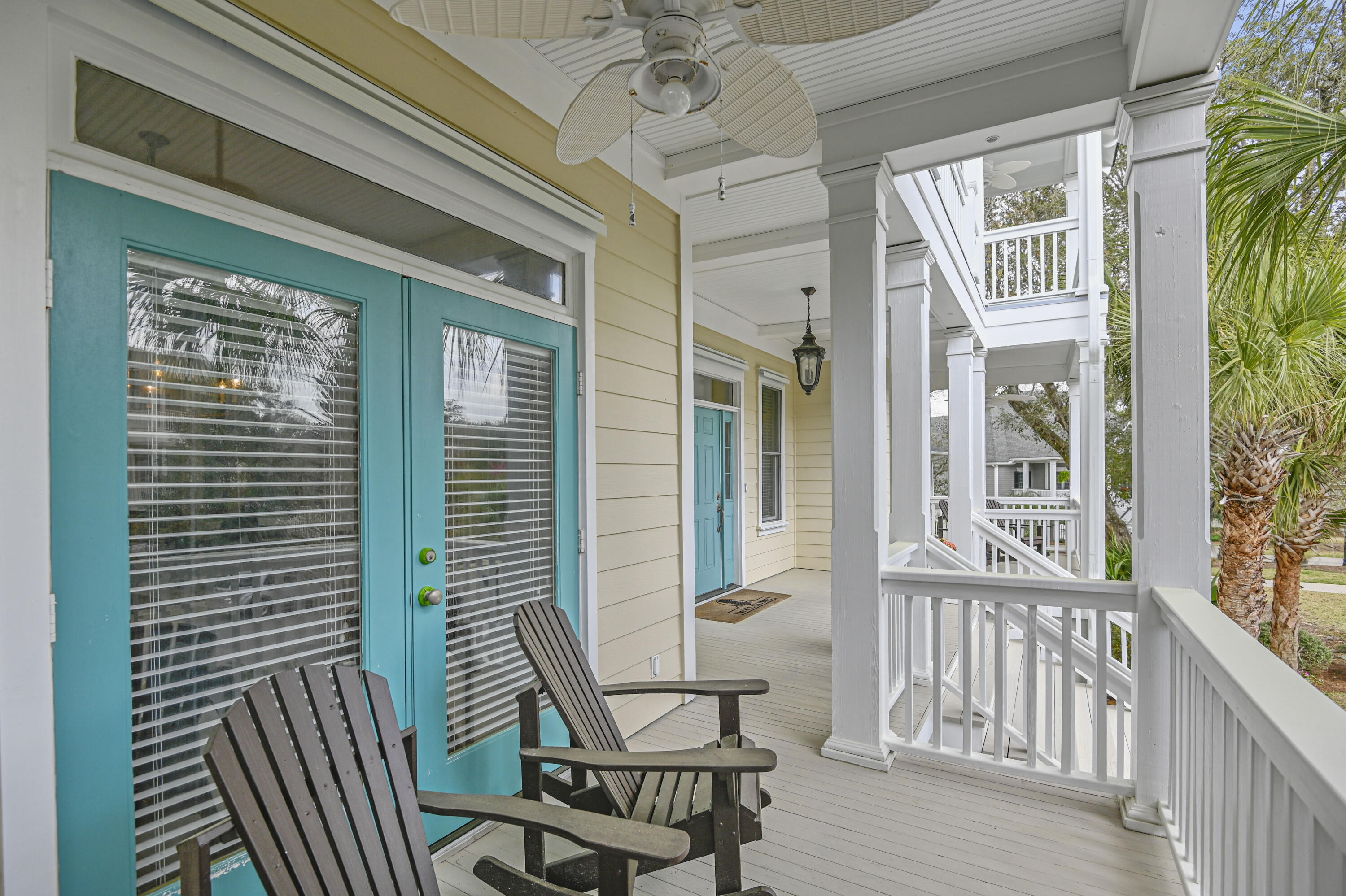 3540 Henrietta Hartford Road Mount Pleasant, SC 29466 - Photo 12 of 77 French Doors on Both Sides of Porch