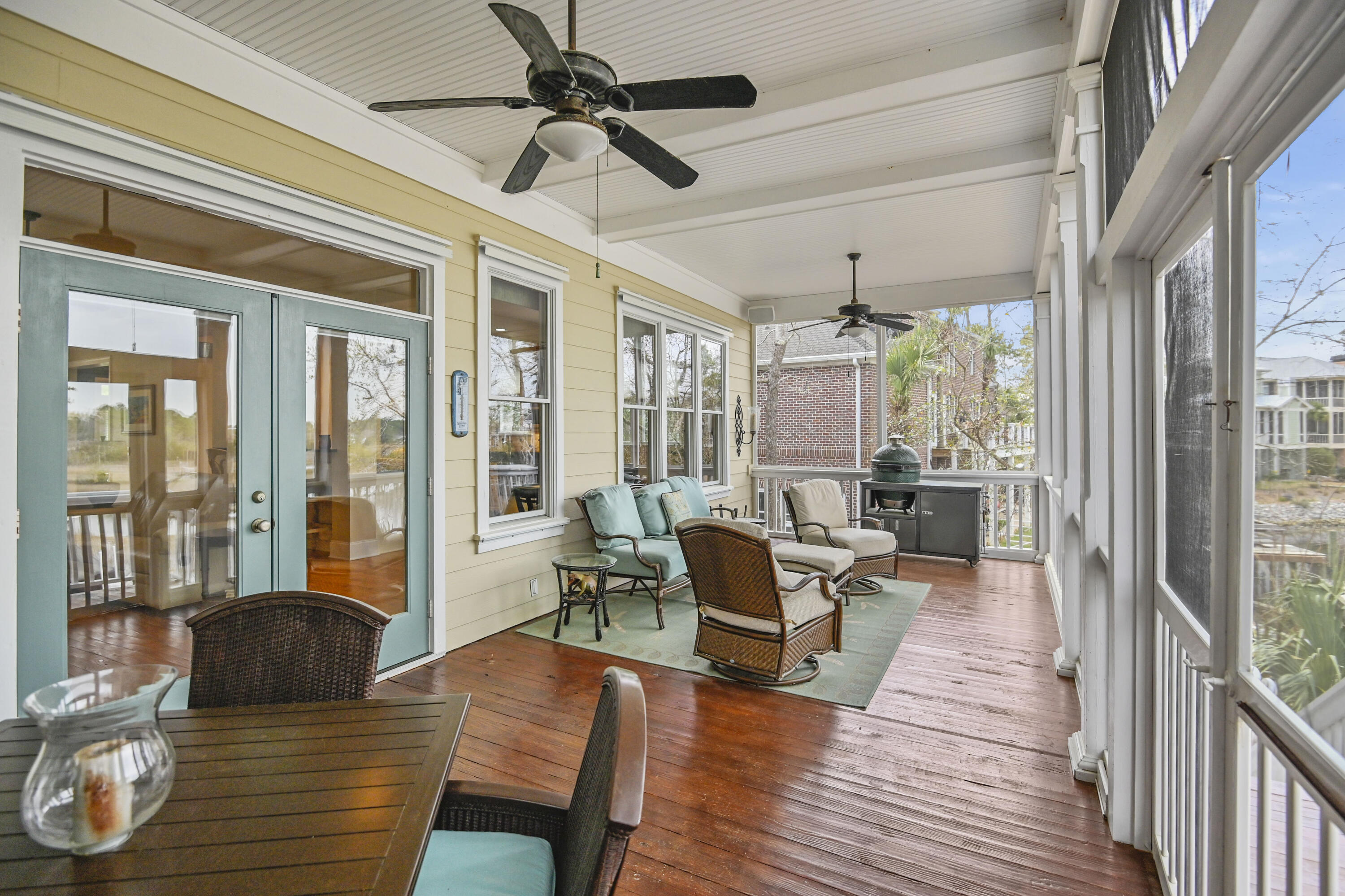 3540 Henrietta Hartford Road Mount Pleasant, SC 29466 - Photo 39 of 77 Lower Rear Screened Porch