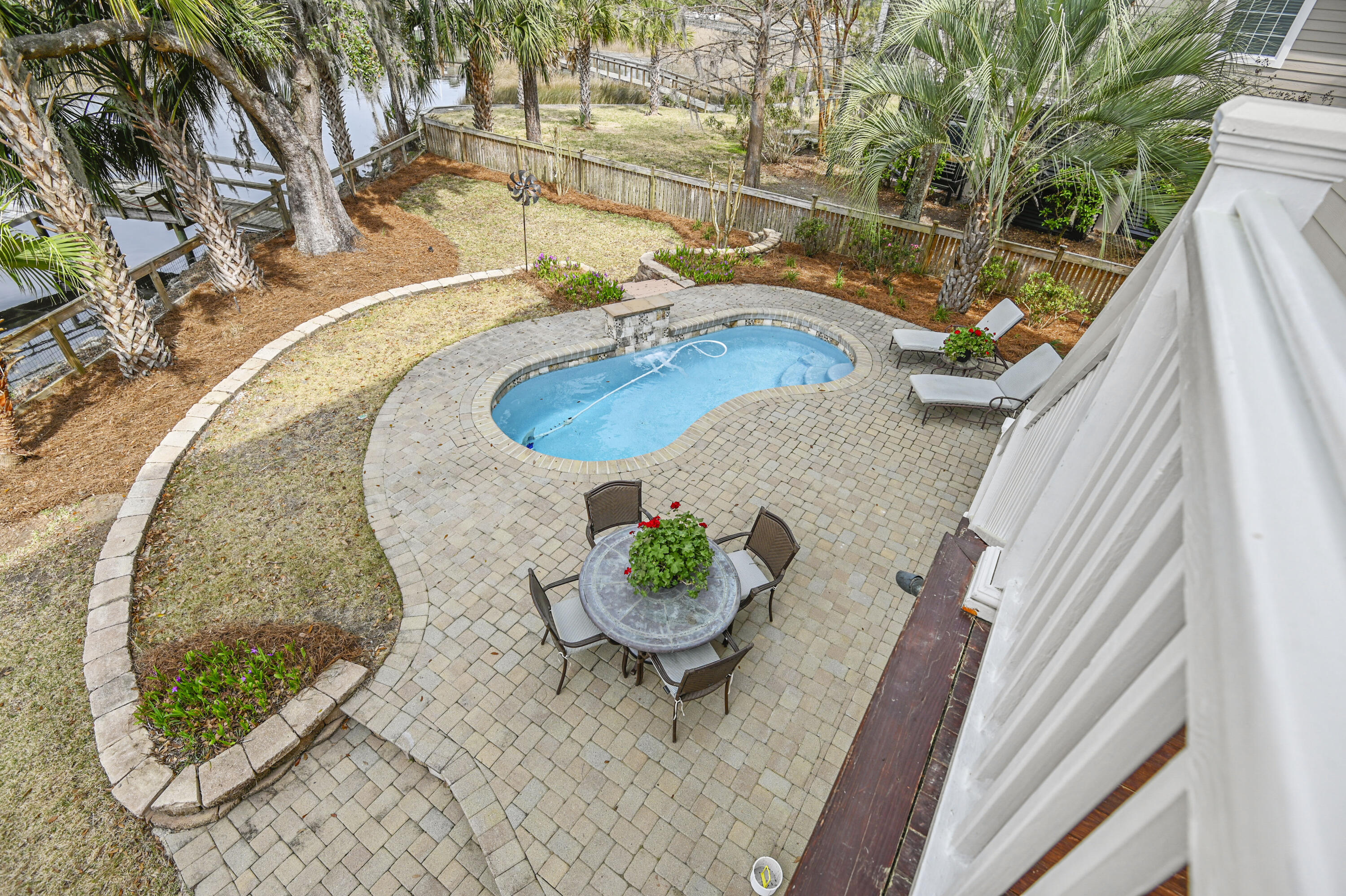 3540 Henrietta Hartford Road Mount Pleasant, SC 29466 - Photo 72 of 77 Pool Deck perfect for Parties!