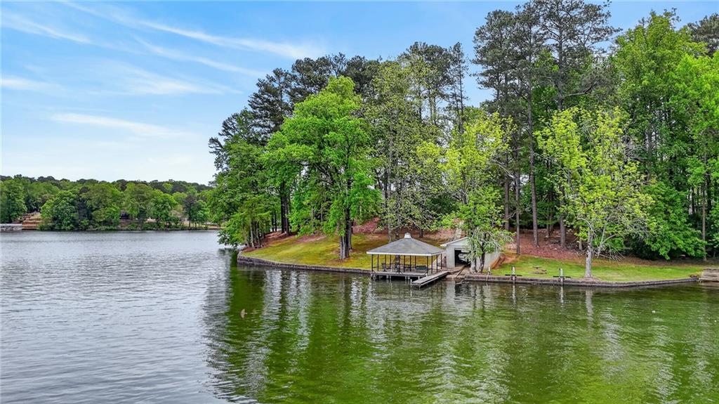 149 Pine Bluff Trail Jackson, GA 30233 - Photo 6 of 59 a view of a lake with trees