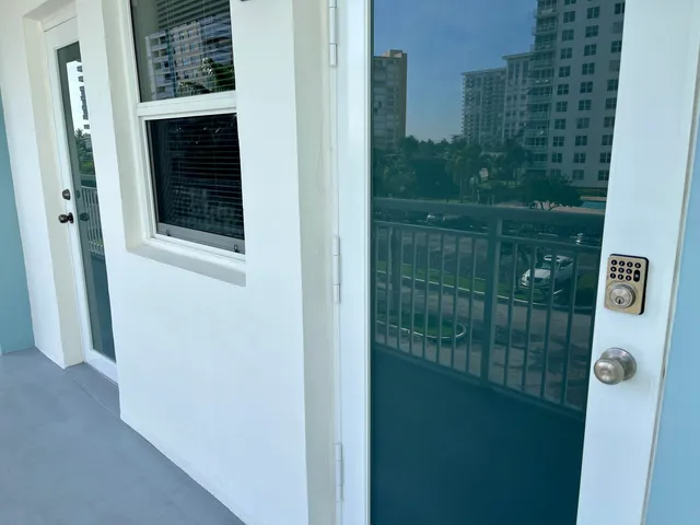 a view of a walk in closet