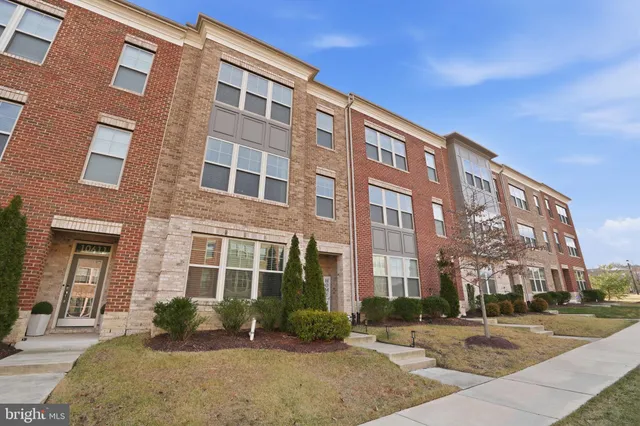 a front view of a building