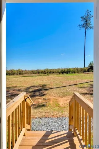 a view of wooden floor