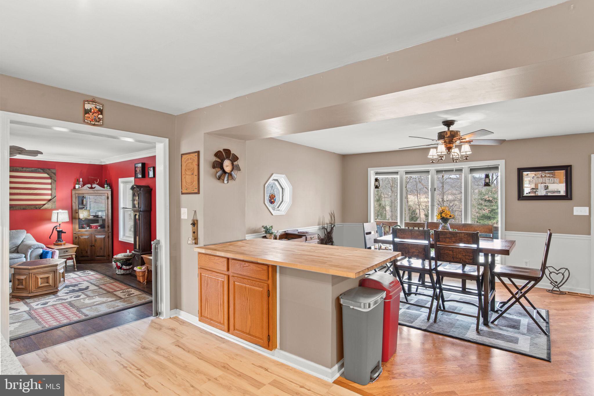 19773 Haugh Road Stewartstown, PA 17363 - Photo 15 of 58 a view of a dining room with furniture window and outside view