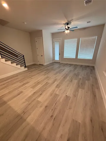 wooden floor in an empty room