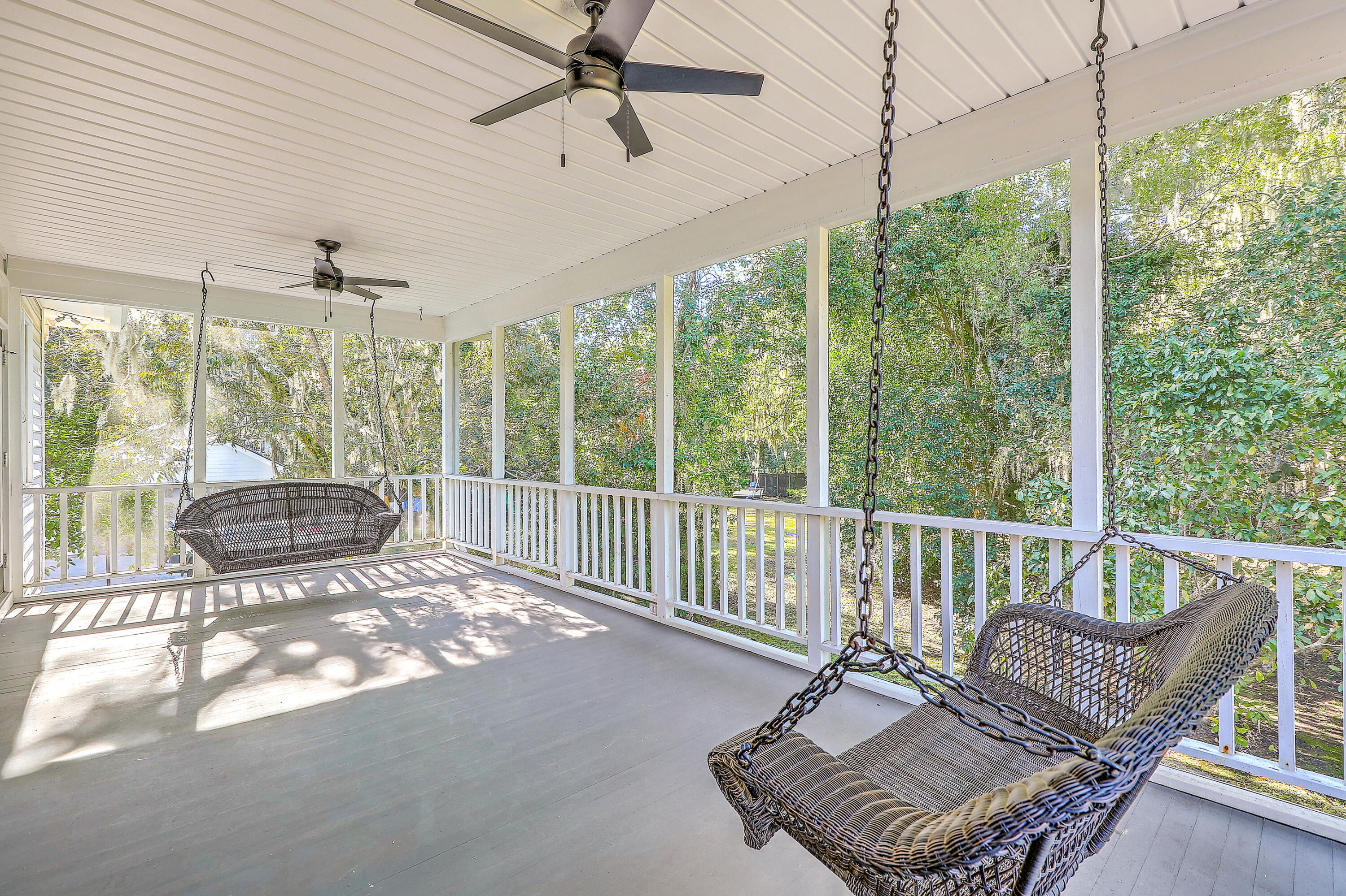 317 Rutherford Street Summerville, SC 29483 - Photo 23 of 50 Screened In Porch