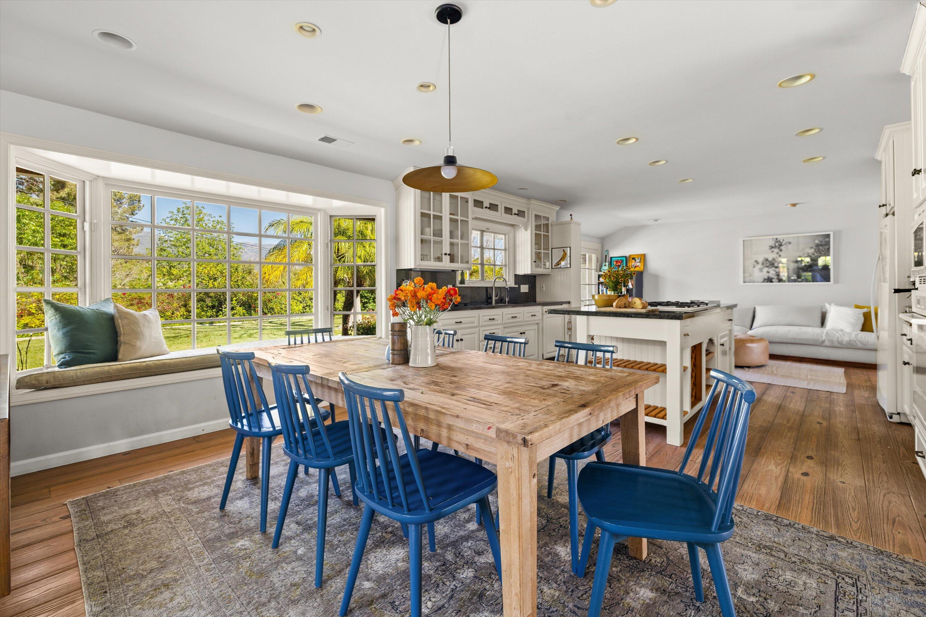 1192 Edward Place Goleta, CA 93111 - Photo 20 of 29 a view of a dining room with furniture window and outside view