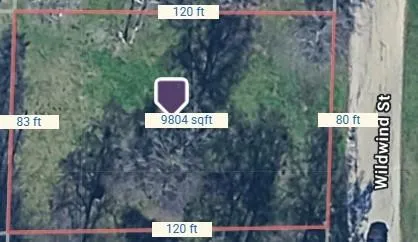 a bird view of a house